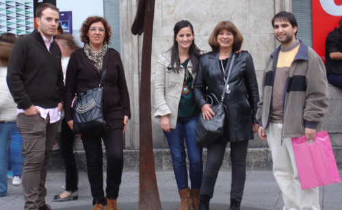 Jesús, Ana, Lorena, Cristina e Alfonso.